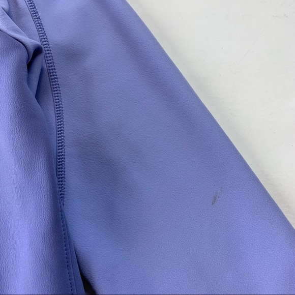 LL Bean Black Soft Shell Jacket 100% Nylon Fleece Lined Water Resistant - Picture 10 of 11